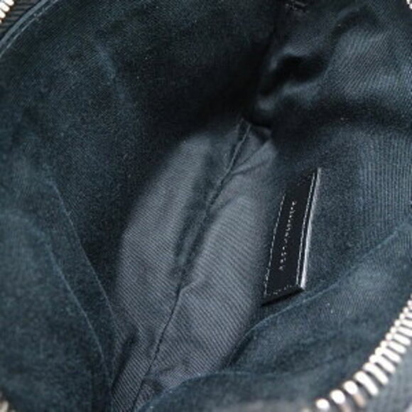 SAINT LAURENT PARIS Becky Shoulder Bag Leather Black - Picture 8 of 9